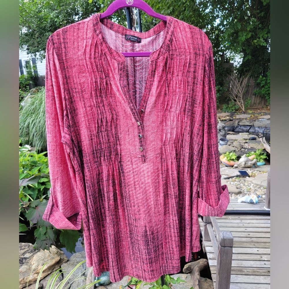 Pink and Black Tunic